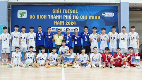 Thái Sơn Nam Quận 8 vô địch giải futsal TP.HCM 